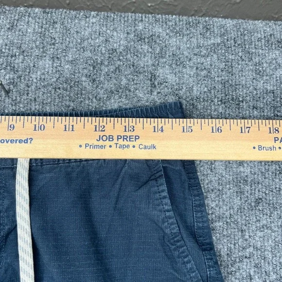 Vuori Pants Womens S Blue Ripstop VW401 Zip Pockets Cargo Hiking Straight Leg